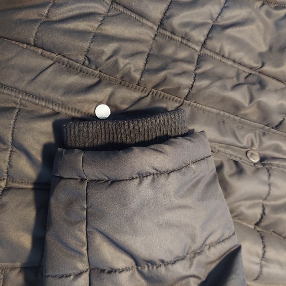 Liz Claiborne Women's Quilted Winter Jacket Coat Black Size 2X - Picture 6 of 10